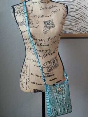 Brahmin -Marley Crossbody in Mineral Blue Melbourne